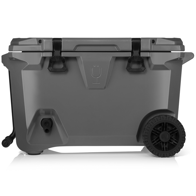 Br Tank 55-Quart Rolling Cooler | Charcoal - Gift Ready